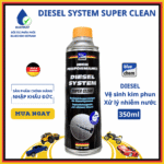 Phụ Gia Dầu Xe Ô Tô BLUECHEM, Vệ Sinh Hệ Thống Dầu, Tiết Kiệm Nhiện Liệu – Diesel System Super Clean – 350ml