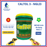 MỠ BÔI TRƠN ĐA DỤNG, CHỊU NHIỆT 70 ĐỘ MEKONG CALTOL 3 NGLI 3-15 KG