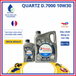 Dầu nhớt động cơ Diesel TOTAL QUARTZ D.7000 CI4 10W30, API CI-4/SL – 7 Lít
