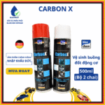 Dung Dịch Vệ Sinh Loại Bỏ Carbon, Làm Sạch Kim Phun Buồng Đốt BLUECHEM – CarbonX – 500ml/ Bộ 2 Chai
