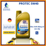 Dầu Nhớt Tổng Hợp Toàn Phần BLUECHEM PROTEC 5W40, API SP/CF, ACEA A3-/B4-08 – 5W40 PREMIUM FULLY SYNTHETIC PROTEC -1 Lít