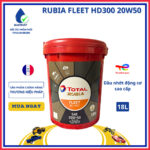 Dầu nhớt động cơ Diesel TOTAL RUBIA FLEET HD300 20W50 API CF-4/SJ – 18 Lít