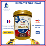 Dầu nhớt động cơ Diesel TOTAL RUBIA TIR 7400 15W40 API CI-4/SL; ACEA E7 – 18 Lít