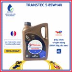 Dầu nhớt truyền động, nhớt láp, cầu sau TOTAL TRANSTEC 5 85W140 – 4 Lít